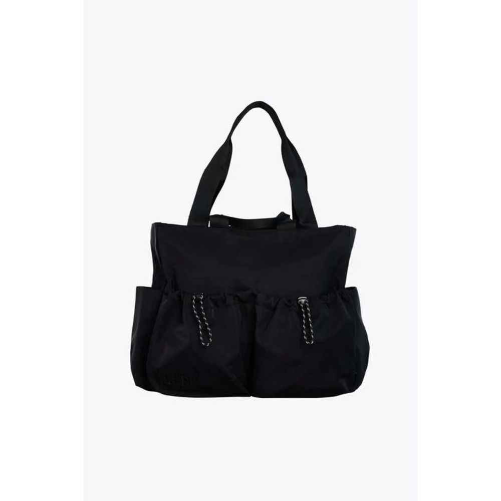 NWT Beis Sports Carryall Tote Duffle in Black - Picture 3 of 11